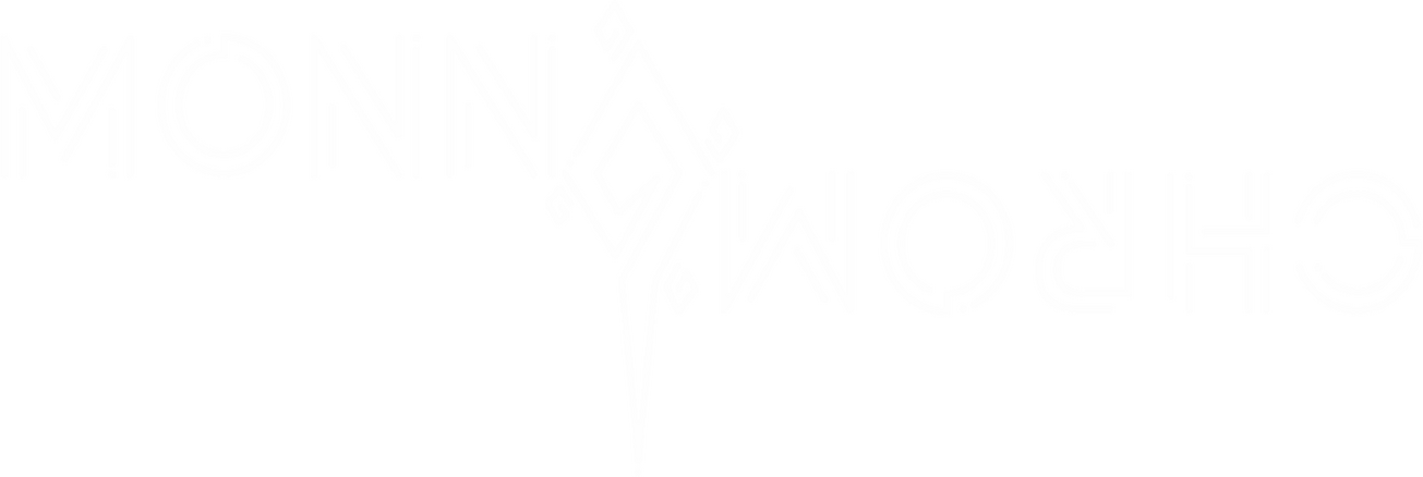 Stylized title for Monochroma